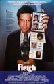 Fletch Movie Poster featuring Chevy Chase in classic comedy film.
