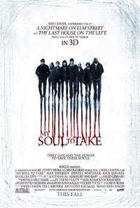 My Soul to Take Movie Poster Print showcasing horror film art.