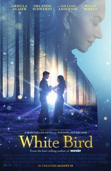 White Bird Movie Poster Print showcasing cinematic artwork.