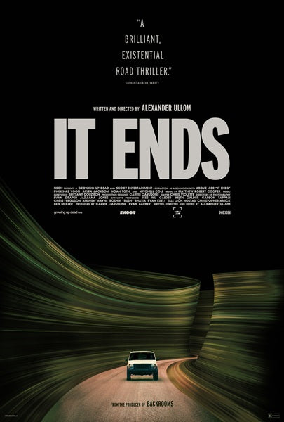 It Ends Movie Poster Print featuring suspenseful imagery