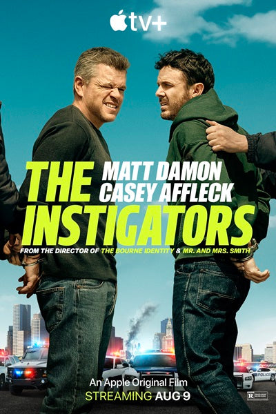 The Instigators Movie Poster Print showcasing vibrant colors and iconic design.