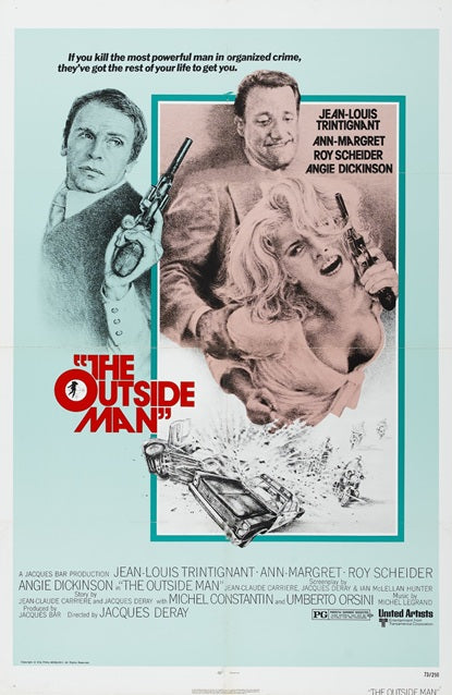 The Outside Man Movie Poster - captivating film art for decor.