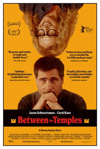 Between the Temples Movie Poster Print featuring vibrant colors and intricate design.