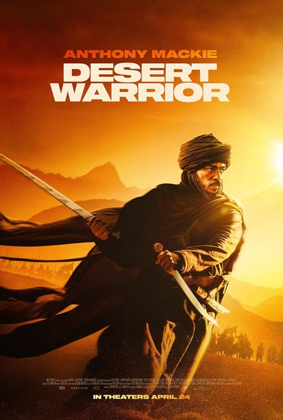Desert Warrior Movie Poster Print showcasing vibrant imagery.