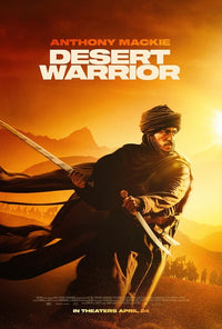 Desert Warrior Movie Poster Print showcasing vibrant imagery.