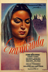 Enamorada Movie Poster Print 11x17 featuring vibrant cinema art.