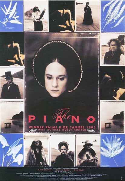 The Piano Movie Poster Print featuring stunning cinematic artwork.
