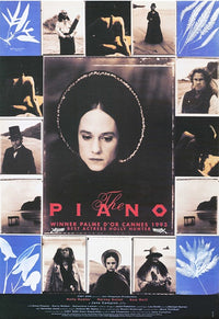 The Piano Movie Poster Print featuring stunning cinematic artwork.