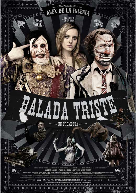 The Last Circus movie poster print showcasing dramatic circus imagery.