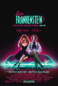 Lisa Frankenstein Movie Poster Print featuring vibrant colors and design.
