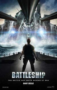 Battleship Movie Poster Print in 27 x 40 size, featuring epic naval battles.