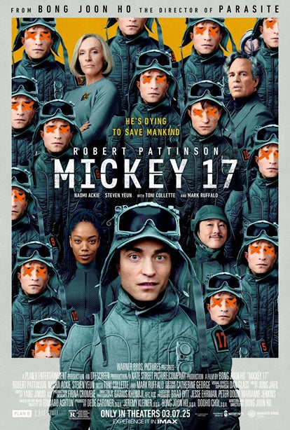 Mickey 17 Movie Poster Print showcasing vibrant colors and classic design.