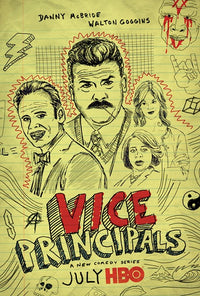 Vice Principals Movie Poster Print showcasing vibrant design.