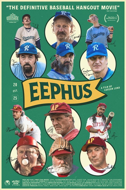 Eephus Movie Poster Print showcasing cinematic art.