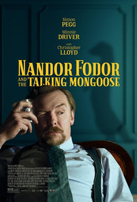 Nandor Fodor and the Talking Mongoose Movie Poster showcasing unique film art.