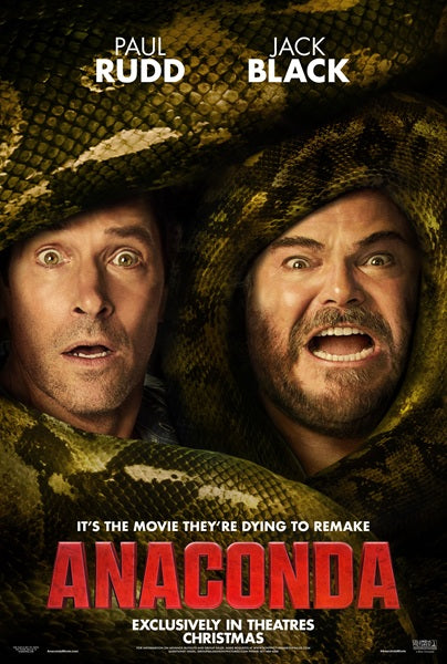 Anaconda Movie Poster Art Print showcasing thrilling jungle adventure.