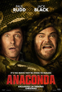 Anaconda Movie Poster Art Print showcasing thrilling jungle adventure.