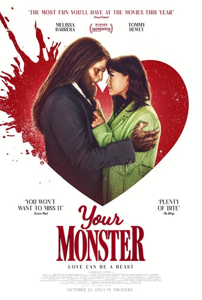 Your Monster Movie Poster Print showcasing classic horror imagery.