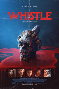Whistle Movie Poster Art Print featuring vibrant colors and cinematic design.