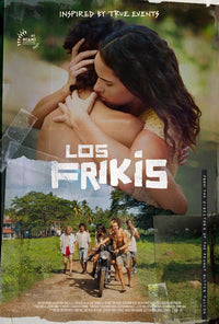 Los Frikis movie poster print showcasing vibrant artwork.