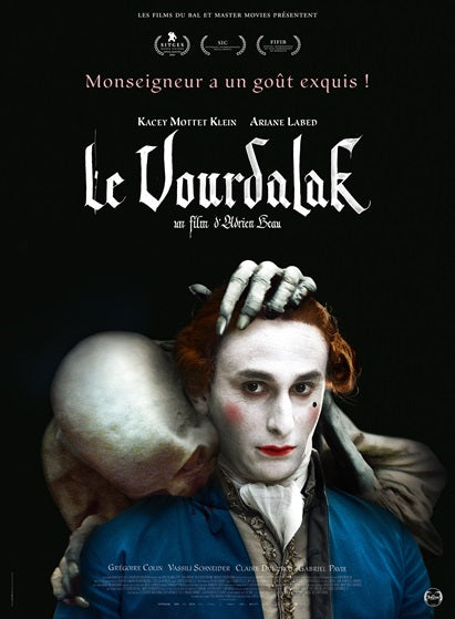 The Vourdalak movie poster print featuring eerie horror imagery.