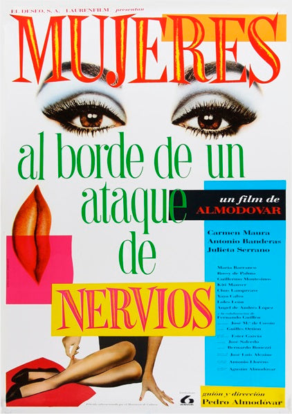 Women on the Verge of a Nervous Breakdown Movie Poster Print