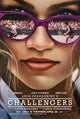 Challengers Movie Poster Print showcasing vibrant cinematic artwork.