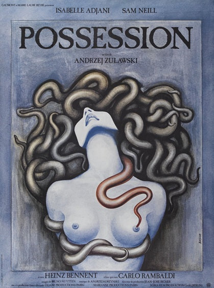Possession Movie Poster Print showcasing haunting film imagery