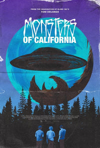Monsters of California Movie Poster Print showcasing thrilling visuals