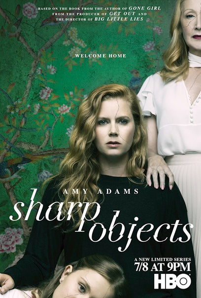 Sharp Objects Movie Poster Print showcasing the psychological thriller artwork.