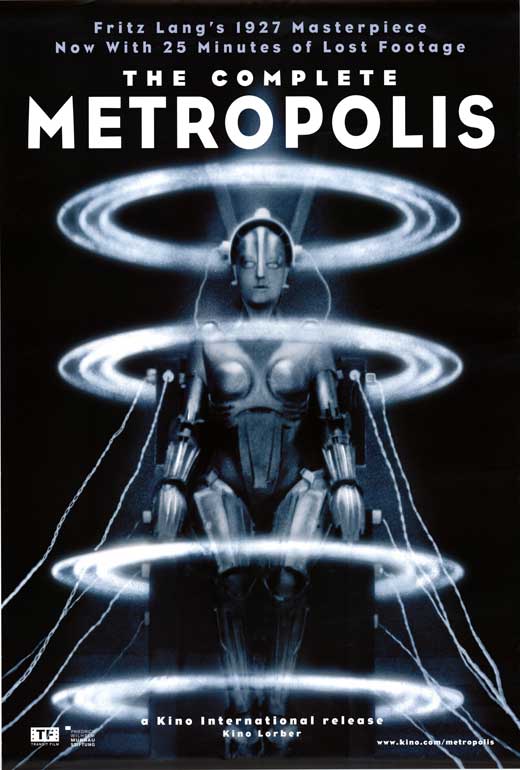Metropolis Movie Poster - Classic Sci-Fi Art Print 27 x 40