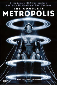 Metropolis Movie Poster - Classic Sci-Fi Art Print 27 x 40