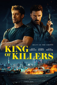 King of Killers Movie Poster Print showcasing vibrant action scene.