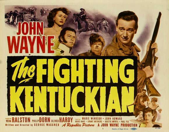 The Fighting Kentuckian Movie Poster Print in 11x17 size.