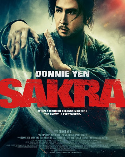 Sakra Movie Poster Print showcasing vibrant imagery and colors.