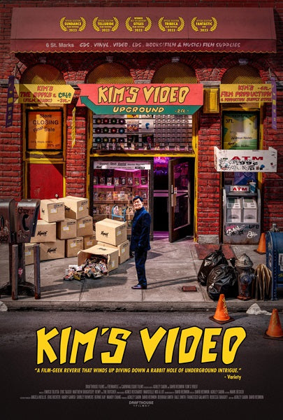 Kim's Video Movie Poster Print showcasing cinematic art.