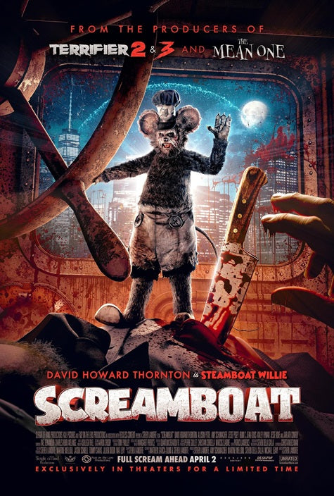 Screamboat Movie Poster Print showcasing classic animation art.