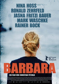 Barbara Movie Poster Print showcasing cinematic artwork.