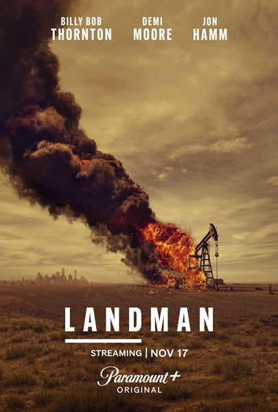 Landman Movie Poster Print - vibrant cinema artwork