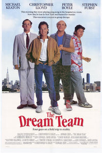The Dream Team Movie Poster featuring classic film art.