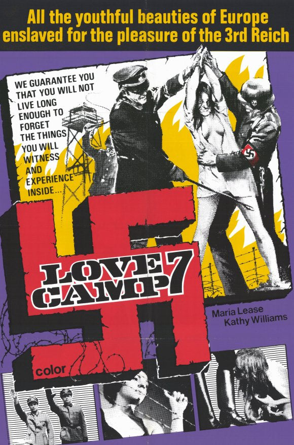 Love Camp 7 Movie Poster showcasing vintage film art.