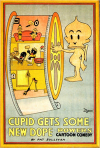 Cupid Gets Some New Dope Movie Poster Print showcasing playful art.