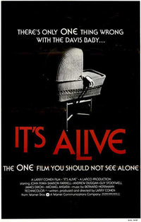 It's Alive movie poster print showcasing classic horror artwork.