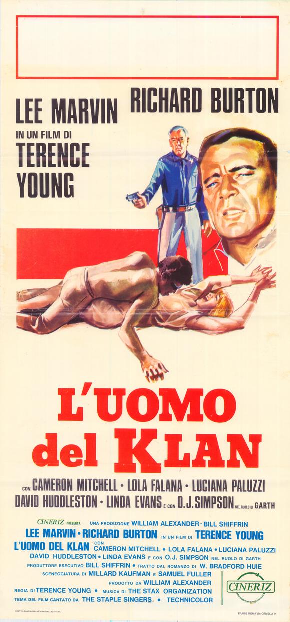 The Klansman Movie Poster Print showcasing gripping film themes.