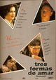 Threesome Movie Poster Print showcasing vibrant colors and cinematic theme.