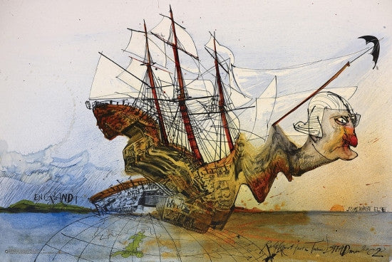 Curse of Lono Poster Print by Ralph Steadman - 22x34
