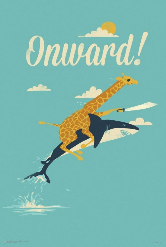 Onward Movie Poster Print - Rolled Poster 36x24