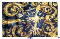 Doctor Who Exploding Tardis Poster Print - 36x24