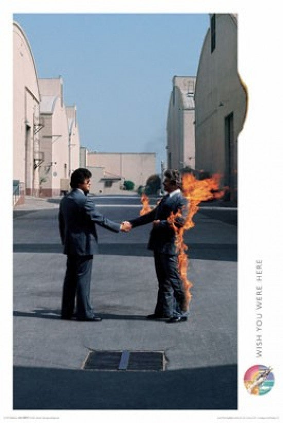Pink Floyd Wish You Were Here Poster Print - 22x34