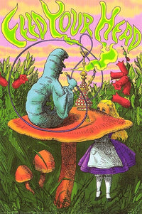 Alice in Wonderland - Feed Your Head Poster Print